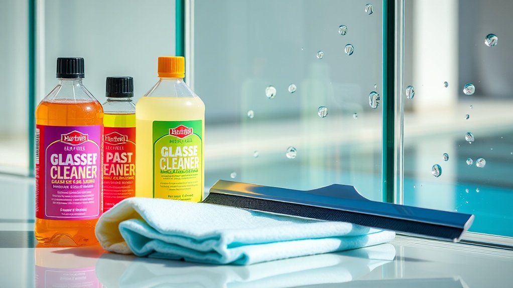 essential glass cleaning products