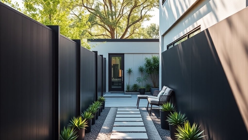 low maintenance fencing options