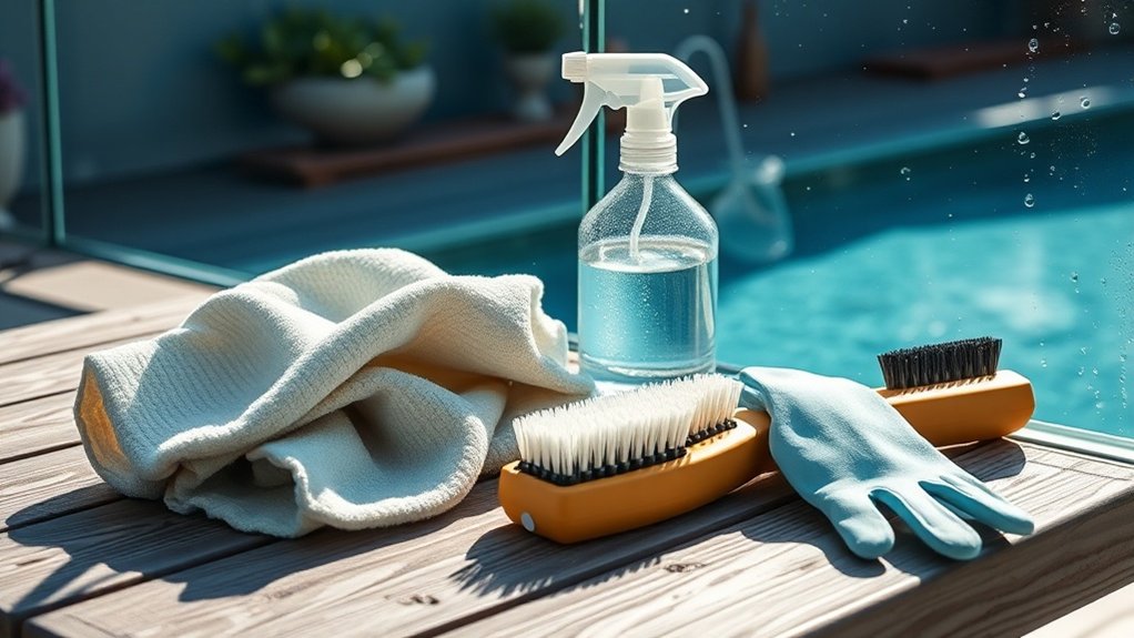 non abrasive cleaning techniques recommended