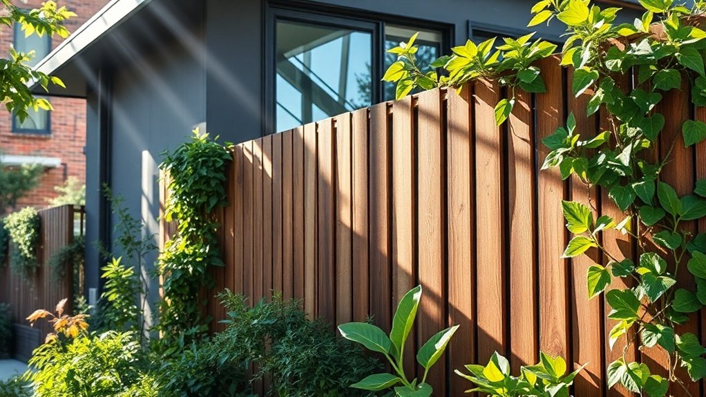 sustainable urban fencing materials