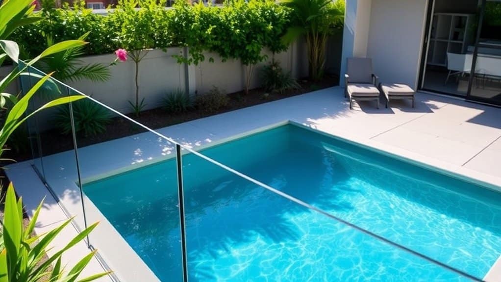 aesthetic integration for pools