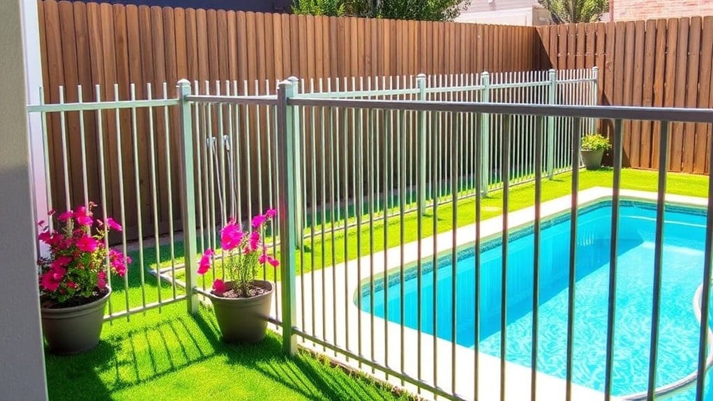 aluminum fencing for safety