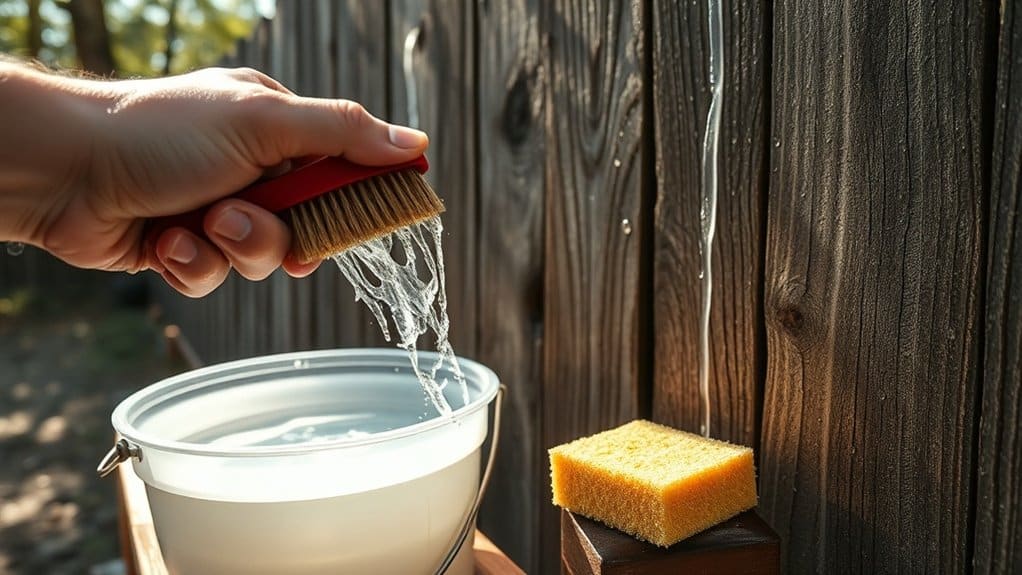 fence cleaning and maintenance