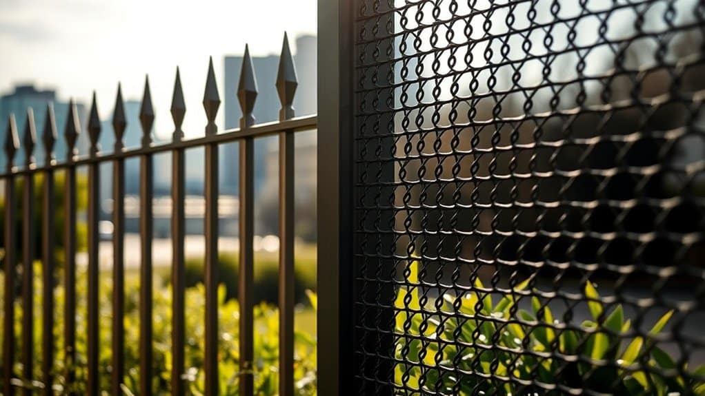fencing options for security