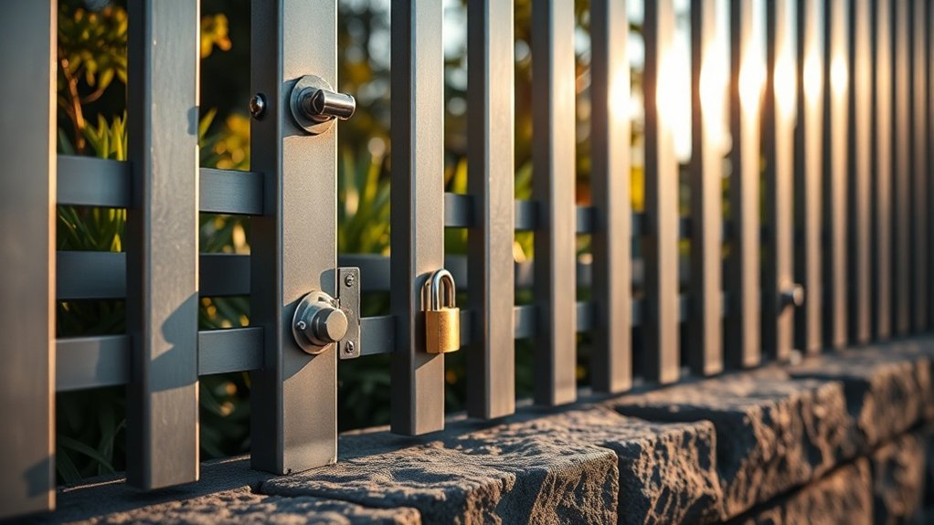 high security fence materials
