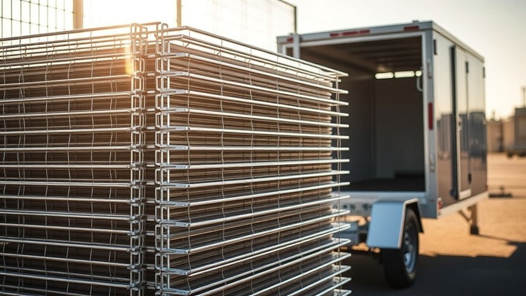 lightweight durable fencing materials