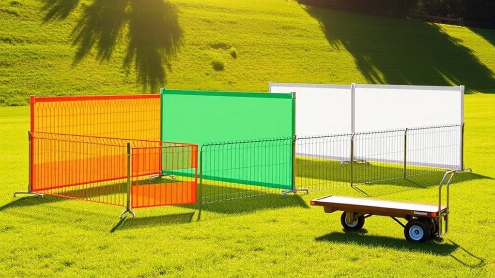 lightweight fencing solution options