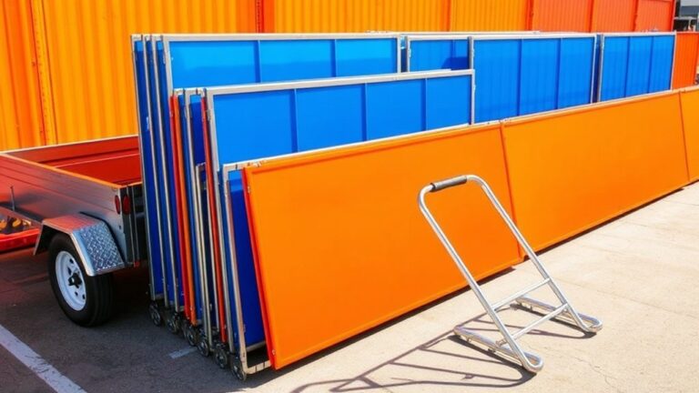 lightweight portable fencing solution