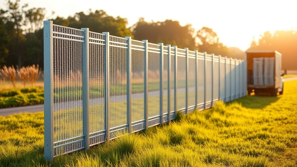 lightweight security fencing solutions