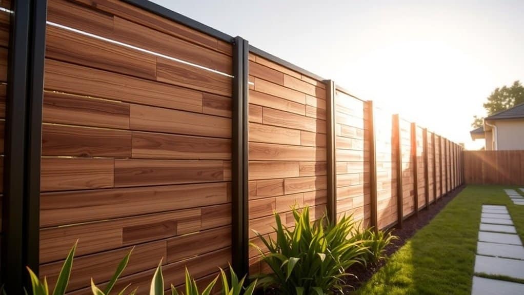 modular components for fencing