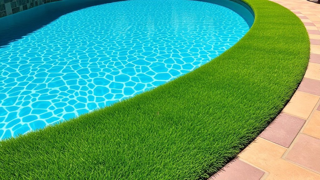 safe attractive pool edges