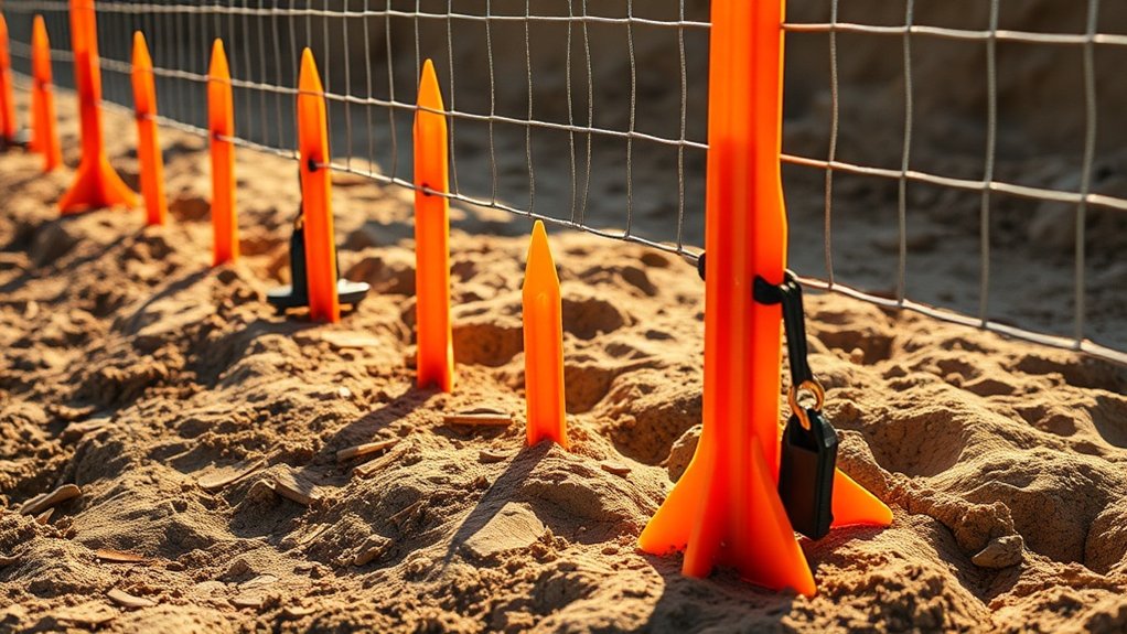 safety standards for temporary fencing