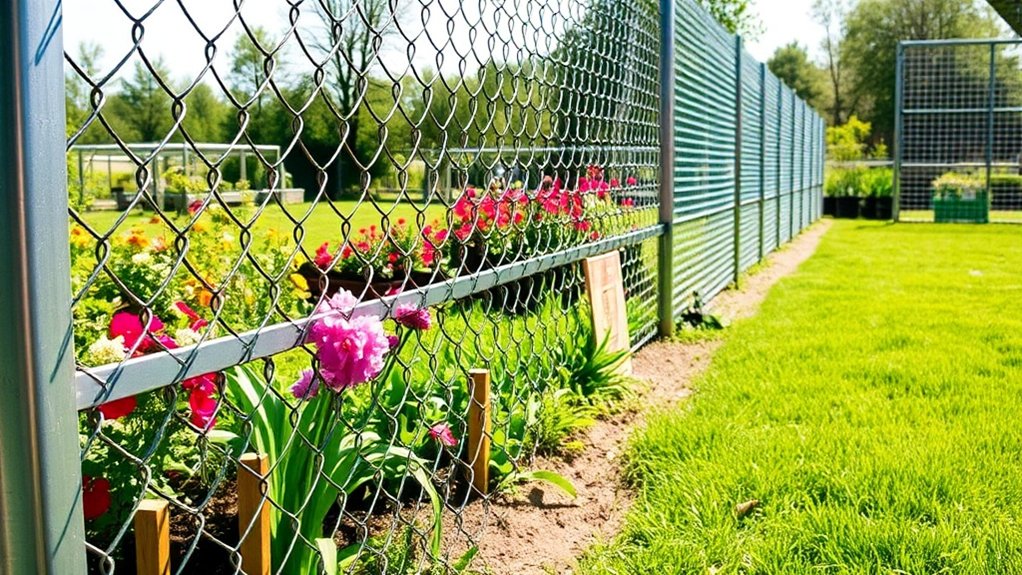temporary fencing material options