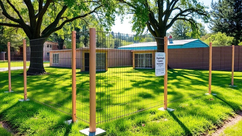 temporary fencing safety compliance