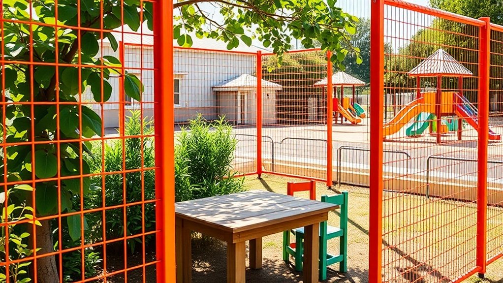 temporary fencing safety regulations